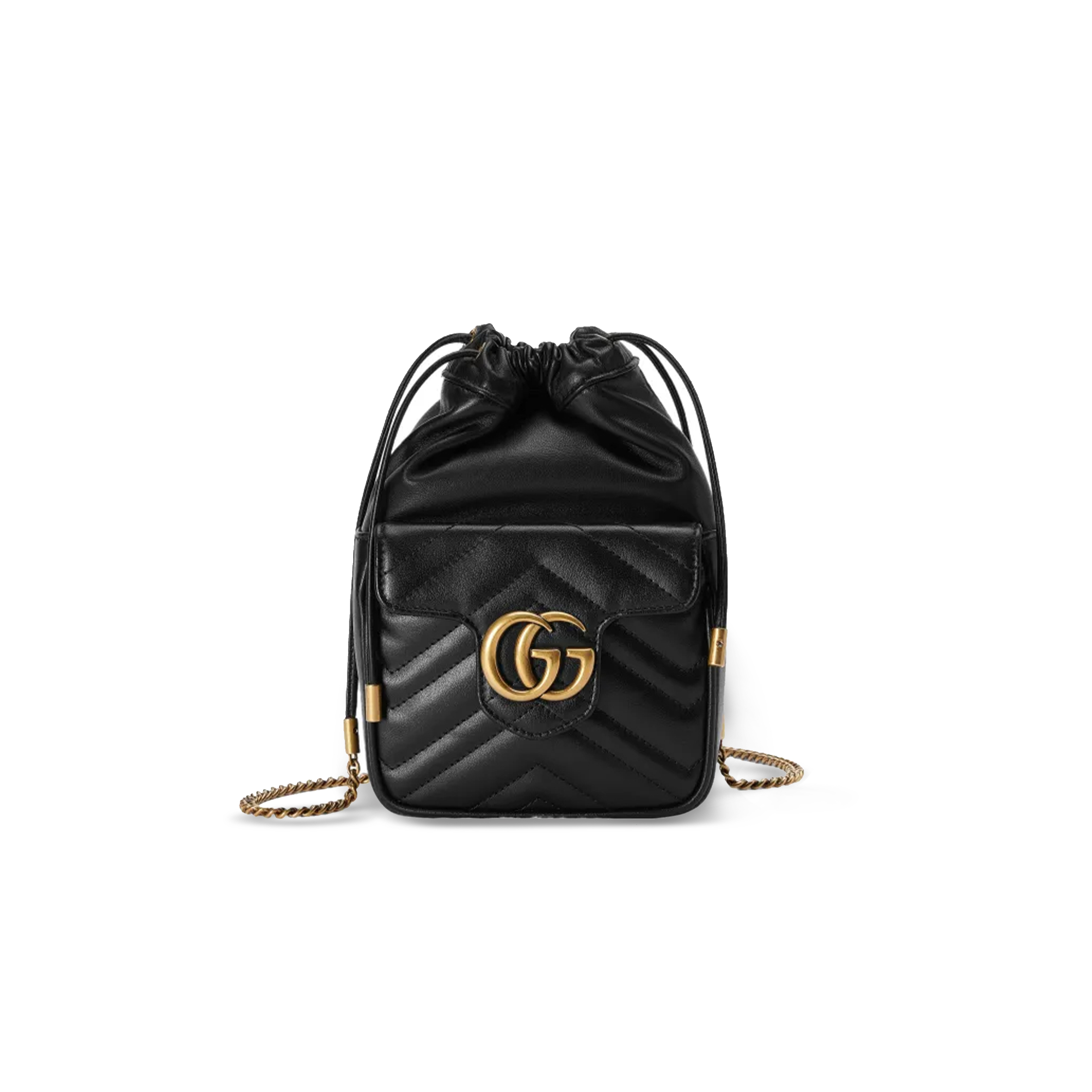 GUCCI GG MARMONT MINI BUCKET BAG 746433 (20*14.5*7.5cm)
